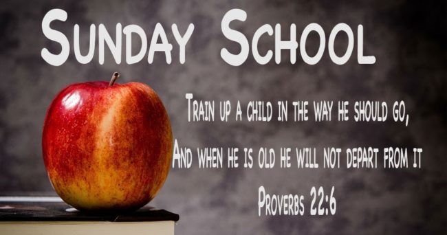 Sunday School Proverbs 22 6